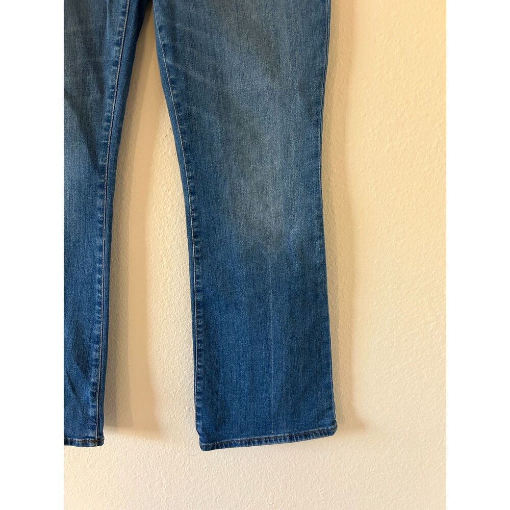 Madewell Cali Demi‎ Boot High-Rise Jeans in Dark Blue Wash Size 28T - Picture 7 of 9